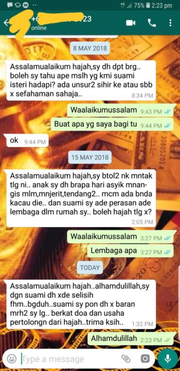 Whatsapp Testimony 1