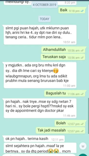 Whatsapp Testimony 5