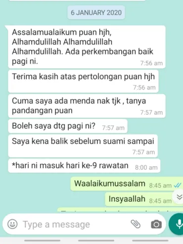 Whatsapp Testimony 7