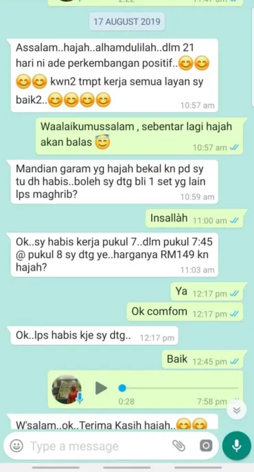 Whatsapp Testimony 28