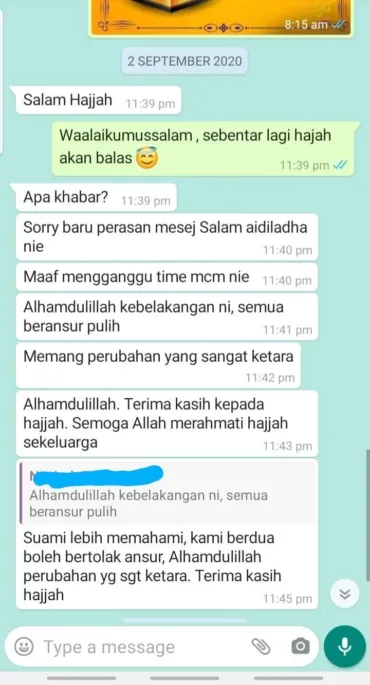 Whatsapp Testimony 20